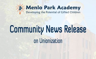 community news release on unionization hero